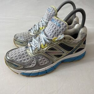 New Balance 860v4 Women's Gray Running Shoes Sz 6 W860WB4‎ Gym Cute Barely Worn